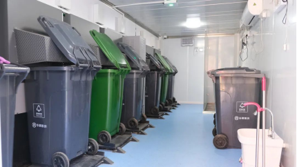 智能垃圾分類，垃圾分類房，定時定點生活垃圾投放站生產廠家
