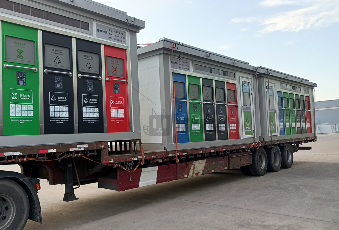 智能垃圾亭,垃圾收集點,小區垃圾分類站生產廠家