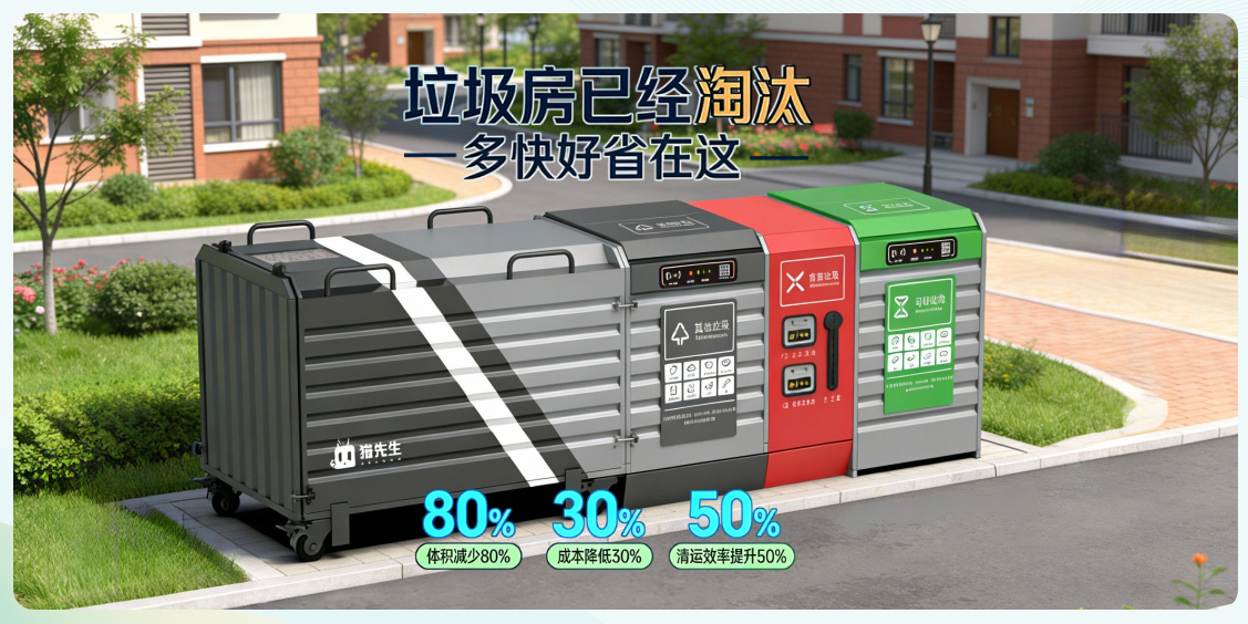 1765873635442588.jpg 貓先生垃圾分類,垃圾分類設備廠家,垃圾房,垃圾分類房